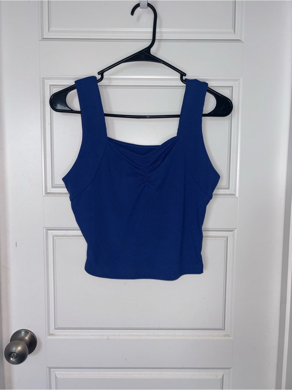 Blue Women's XS SHEIN Square Neck Tank Top